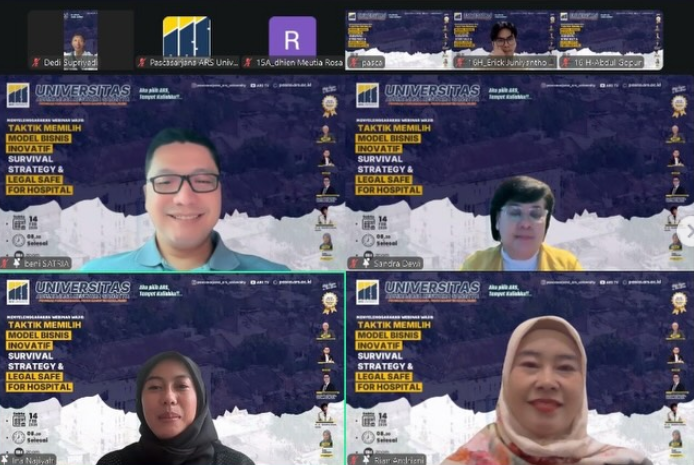 Kuliah online S2 MMRS via Zoom